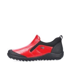 Remonte Jura Scuba Red Patent Slip-On Walking Shoe 12 Remonte Jura Scuba Red Patent Slip-On Walking Shoe -Wonders Shop remr142933e