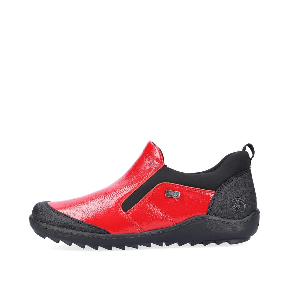 Remonte Jura Scuba Red Patent Slip-On Walking Shoe 7 Remonte Jura Scuba Red Patent Slip-On Walking Shoe - Image 5