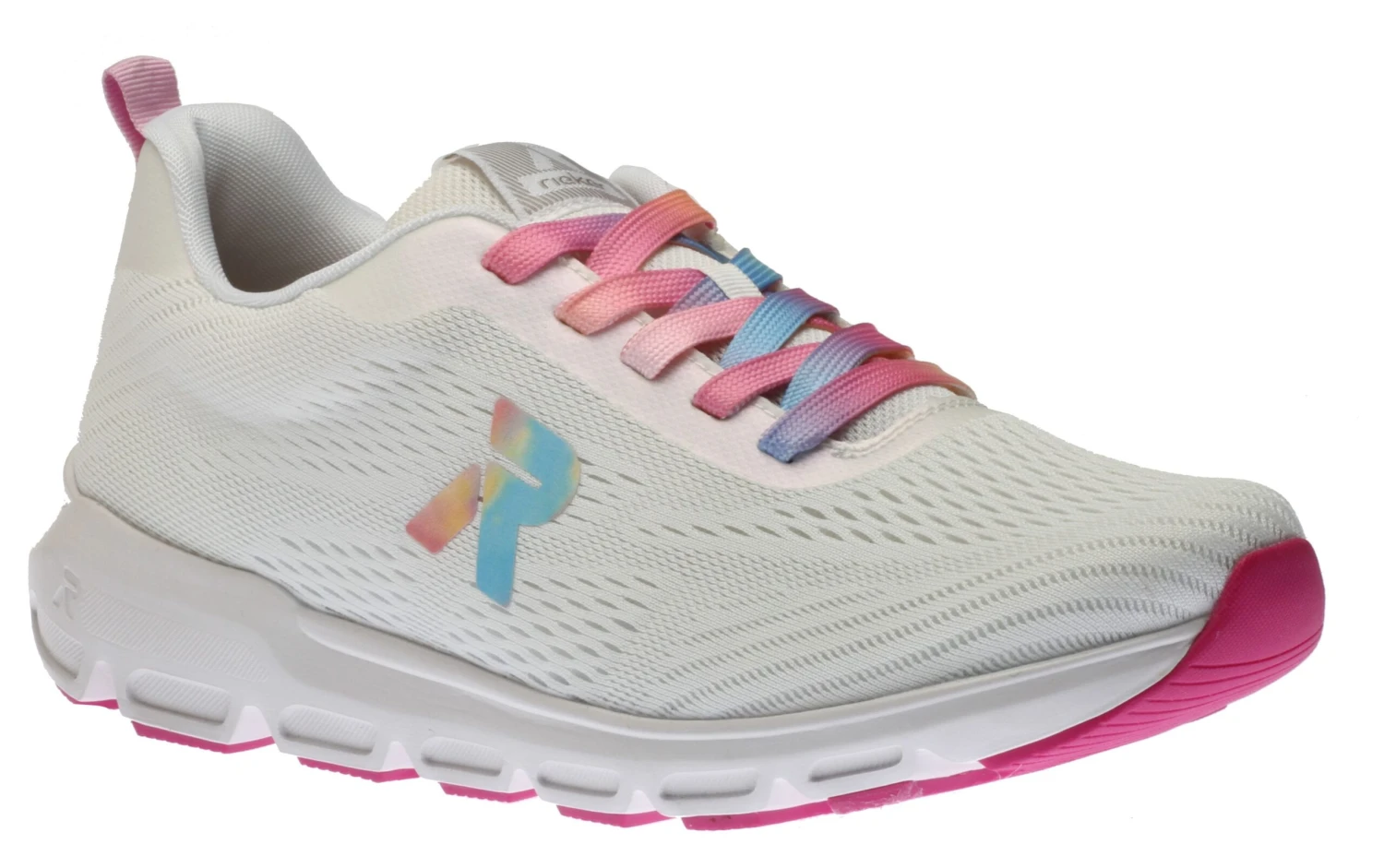Sportec10 White Rainbow Lace-Up Sneaker 3 Sportec10 White Rainbow Lace-Up Sneaker