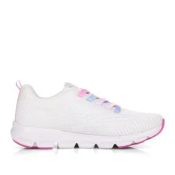 Sportec10 White Rainbow Lace-Up Sneaker 15 Sportec10 White Rainbow Lace-Up Sneaker -Wonders Shop rev4040480d