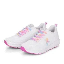 Sportec10 White Rainbow Lace-Up Sneaker 16 Sportec10 White Rainbow Lace-Up Sneaker -Wonders Shop rev4040480e