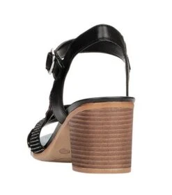 Remonte Talamon Black White Polka Dot Block Heel Sandal 7 Remonte Talamon Black White Polka Dot Block Heel Sandal -Wonders Shop ried215102c