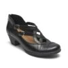 Rockport Abbott Curvy Black Leather Heel 2 Rockport Abbott Curvy Black Leather Heel -Wonders Shop rocabbottcs01