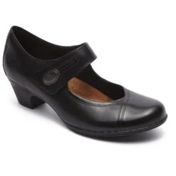 Abigail Black Mary Jane Low Heel 11 Abigail Black Mary Jane Low Heel -Wonders Shop rocabigail01