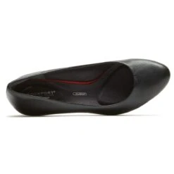 Rockport Total Motion Leah Black Leather Dress Pump 8 Rockport Total Motion Leah Black Leather Dress Pump -Wonders Shop rocleah01b