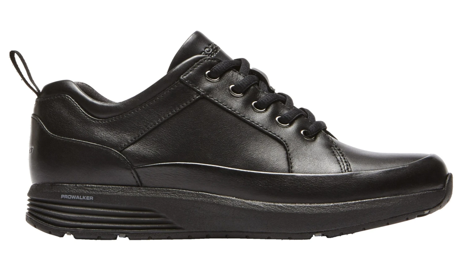 Rockport Trustride Waterproof Black Leather Lace-Up Sneaker 5 Rockport Trustride Waterproof Black Leather Lace-Up Sneaker - Image 3