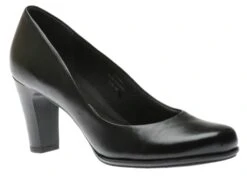 Rockport Total Motion Black Leather Heel Dress Pump 9 Rockport Total Motion Black Leather Heel Dress Pump -Wonders Shop rocv7594201