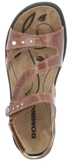 Ibiza 70 Brandy Brown Leather Asymmetrical Sandal 13 Ibiza 70 Brandy Brown Leather Asymmetrical Sandal -Wonders Shop rom16070 24320b