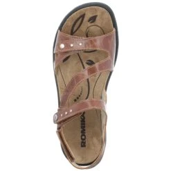 Ibiza 70 Brandy Brown Leather Asymmetrical Sandal 18 Ibiza 70 Brandy Brown Leather Asymmetrical Sandal -Wonders Shop rom16070 24320g