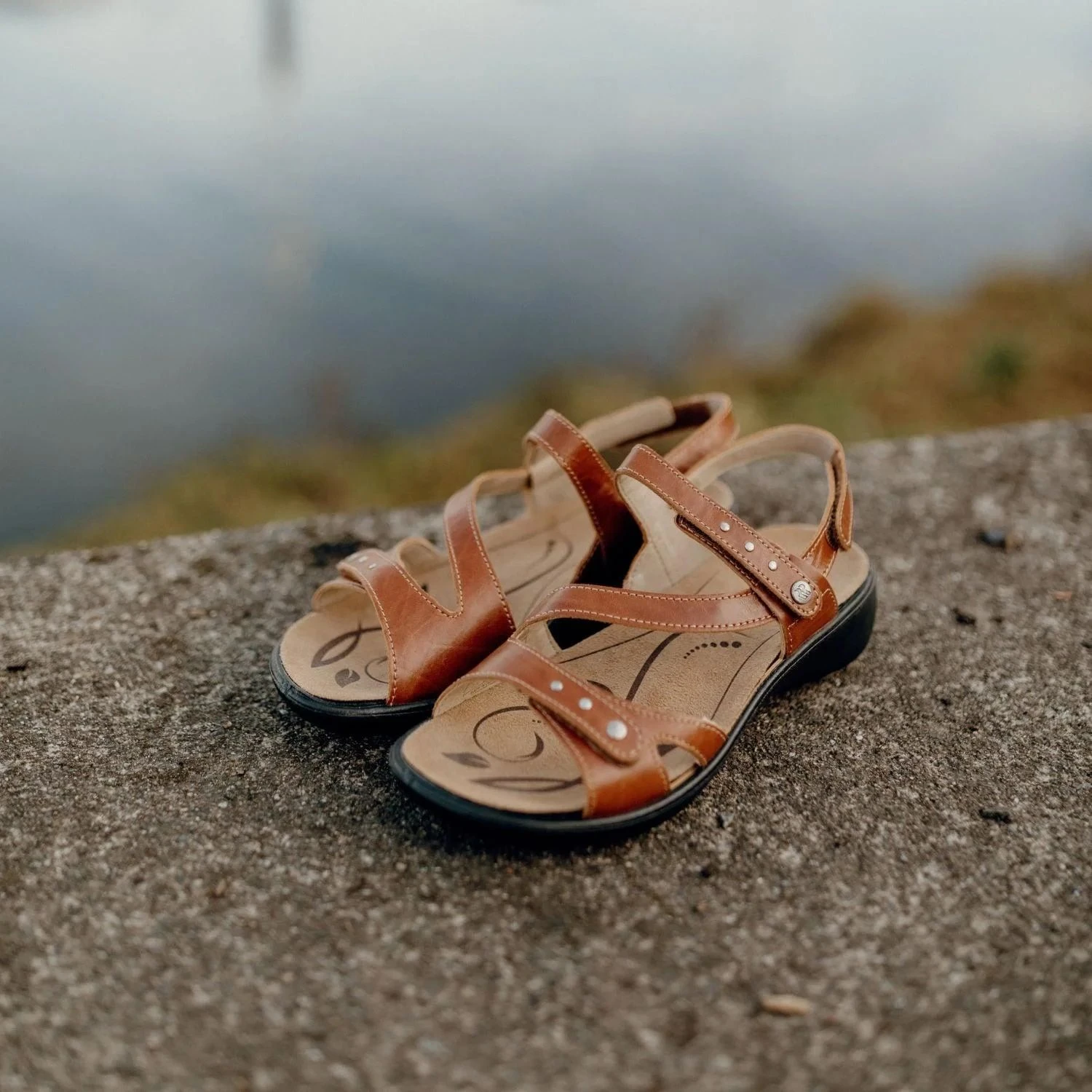 Ibiza 70 Brandy Brown Leather Asymmetrical Sandal 11 Ibiza 70 Brandy Brown Leather Asymmetrical Sandal - Image 9