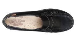 Classic Black Leather Slip-On Loafer 8 Classic Black Leather Slip-On Loafer -Wonders Shop sasclassic01b