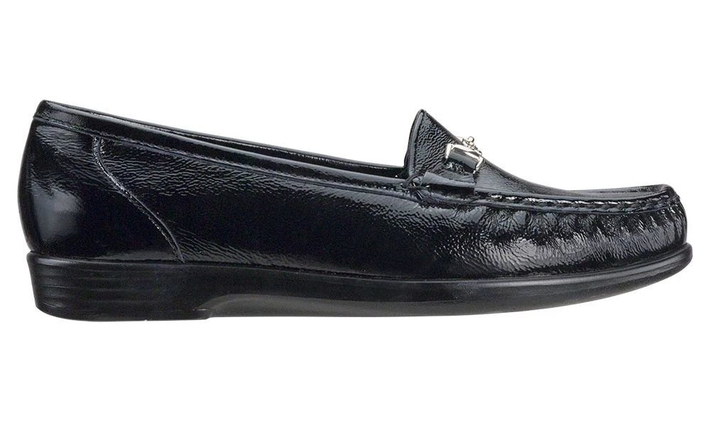 Metro Black Patent Slip On Loafer 4 Metro Black Patent Slip On Loafer - Image 2