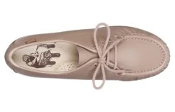 Siesta Mocha Leather Lace-Up Loafer 8 Siesta Mocha Leather Lace-Up Loafer -Wonders Shop sassiesta07b