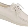 Siesta Bone Leather Lace-Up Loafer -Wonders Shop sassiesta08