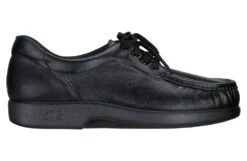 Take Time Black Leather Lace-Up Loafer 7 Take Time Black Leather Lace-Up Loafer -Wonders Shop sastaketime01a