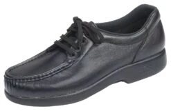 Take Time Black Leather Lace-Up Loafer 9 Take Time Black Leather Lace-Up Loafer -Wonders Shop sastaketime01c