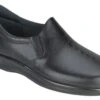 Viva Black Leather Slip-On Loafer 1 Viva Black Leather Slip-On Loafer -Wonders Shop sasviva01