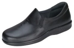 Viva Black Leather Slip-On Loafer 9 Viva Black Leather Slip-On Loafer -Wonders Shop sasviva01c
